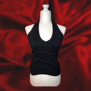 Black GAP halter top